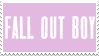 fall out boy stamp