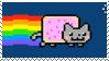 nyancat stamp