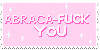 abraca-fuck you stamp